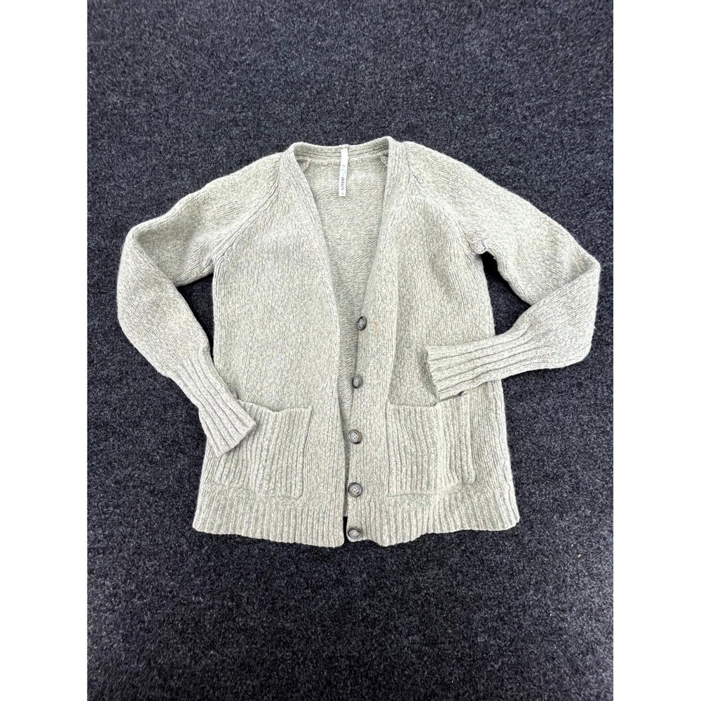 Kersh Angora Cardigan Sweater Womens‎ Small Sage Green Wool Cashmere USA Made